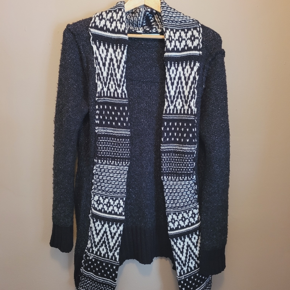 Maurices Long Open Cardigan